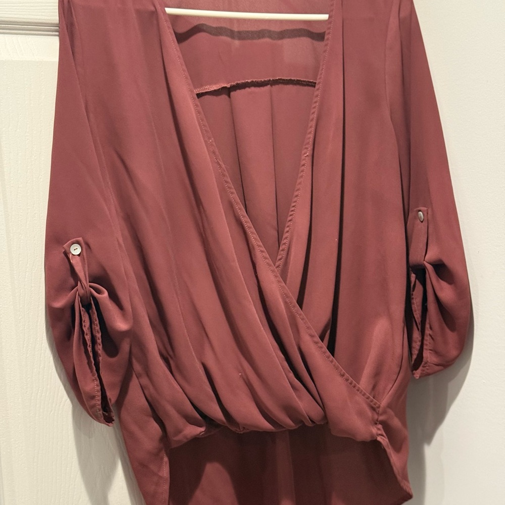 Elegant Mauve Women's Top